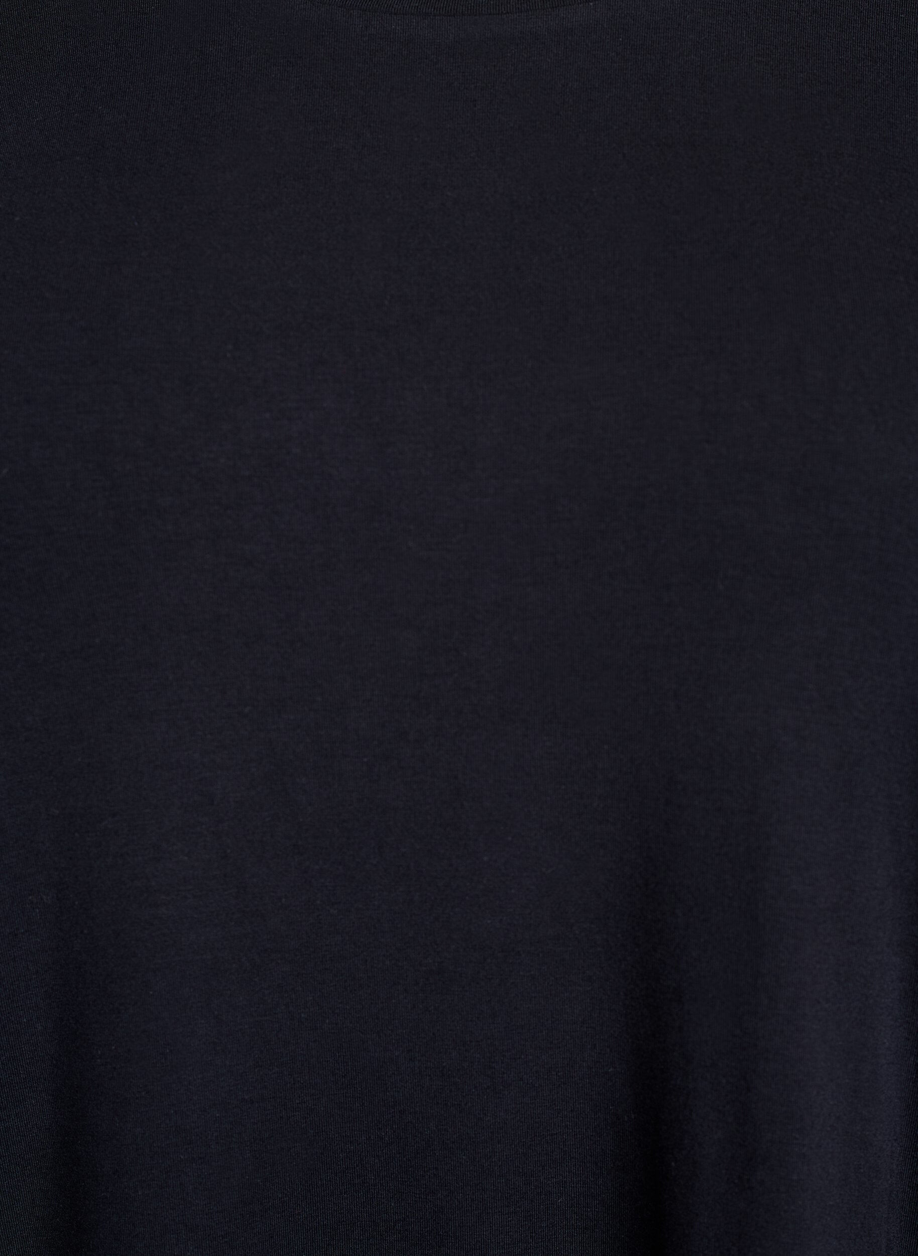 ZizziSchlafbluse aus Modal mit langen &Auml;rmeln, Schwarz, Packshot image number 2