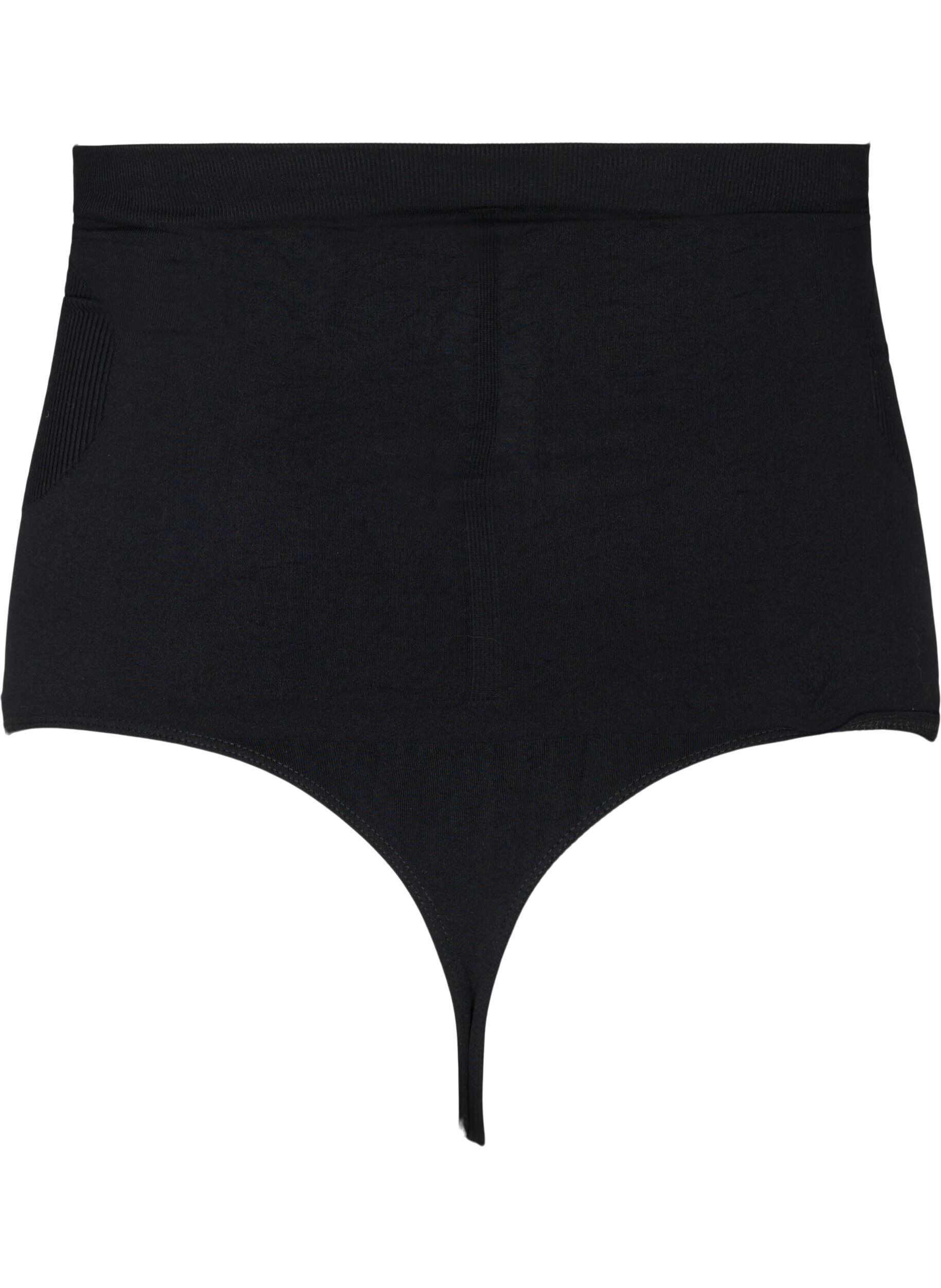 ZizziHochtaillierter Shapewear G-String, Black, Packshot image number 1
