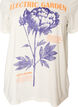 T-shirt aus Baumwolle mit Print, Wei&szlig;, Packshot image number 2