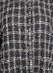 Karierte Weste mit Zierkn&ouml;pfen, Schwarz, Packshot image number 2