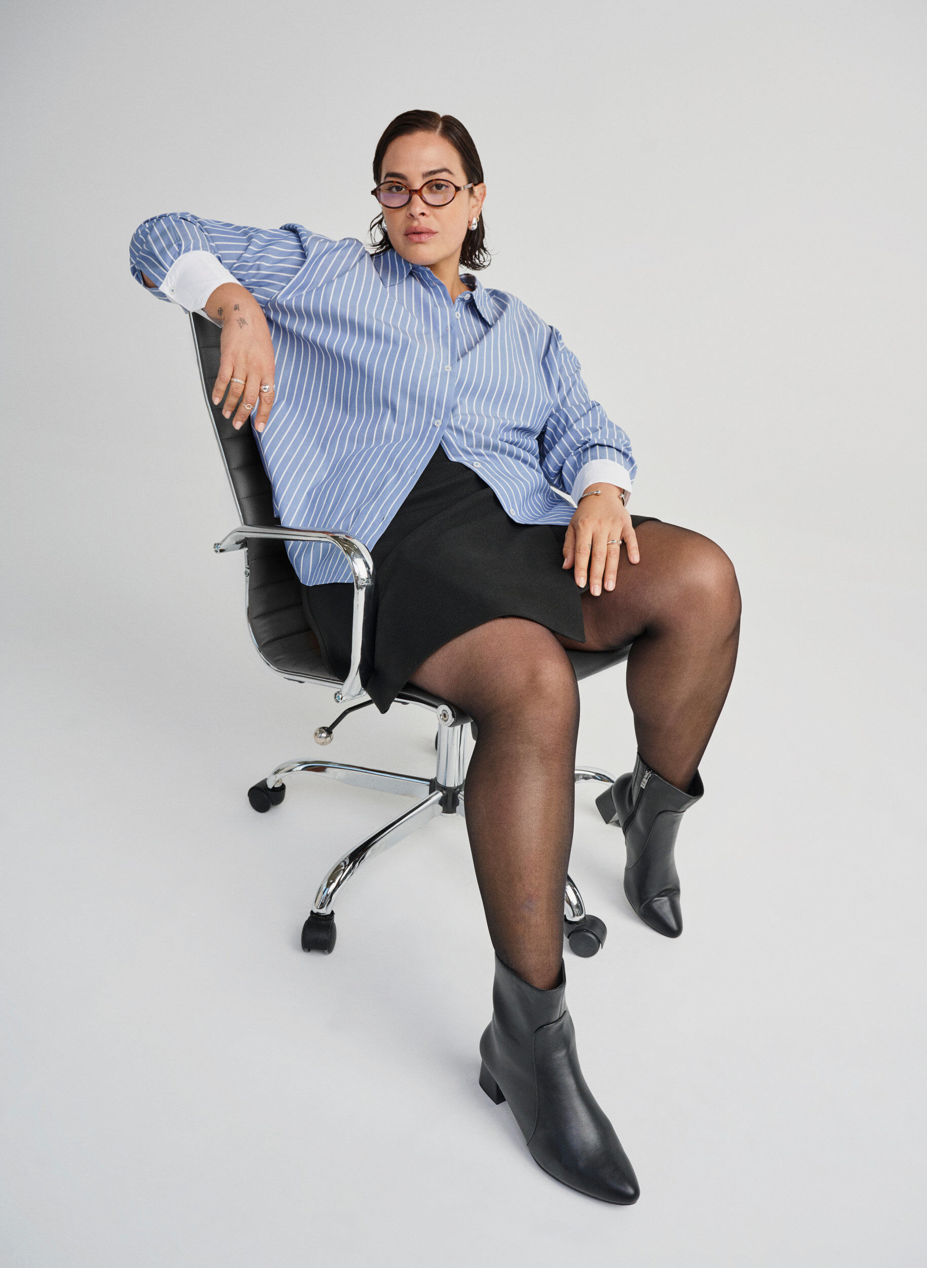 ZizziExtra-Weite - Stiefeletten mit Blockabsatz, Schwarz, Image image number 0