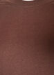 Basic-T-Shirt aus Baumwolle mit Rundhalsausschnitt, Braun, Packshot image number 2