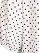 Bluse mit P&uuml;nktchenmuster und 3/4-&Auml;rmeln, Wei&szlig;, Packshot image number 3