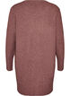 Strickjacke mit Rippenstrick und Taschen, Rot, Packshot image number 1