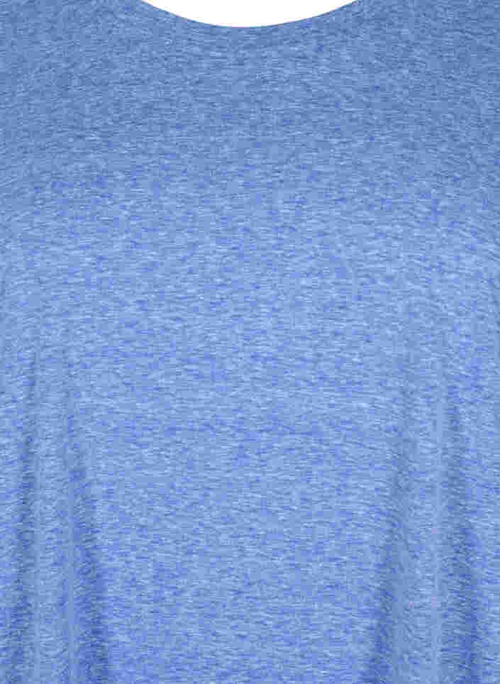 Melange-T-Shirt mit kurzen Ärmeln, Surf the web Mél, Packshot image number 2