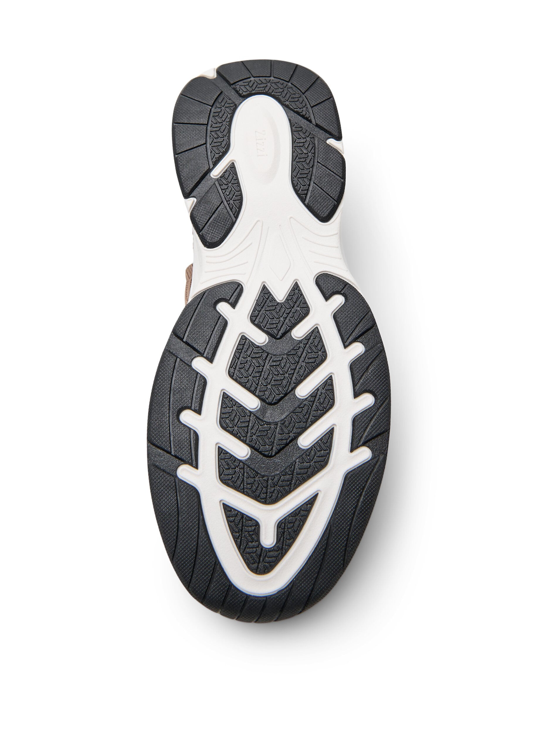 ZizziSneaker aus Stretch-Strick mit Glitzerfaden, Braun, Packshot image number 4