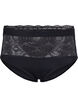 	 Tai Panty mit Spitze und hoher Taille, Black, Packshot image number 0
