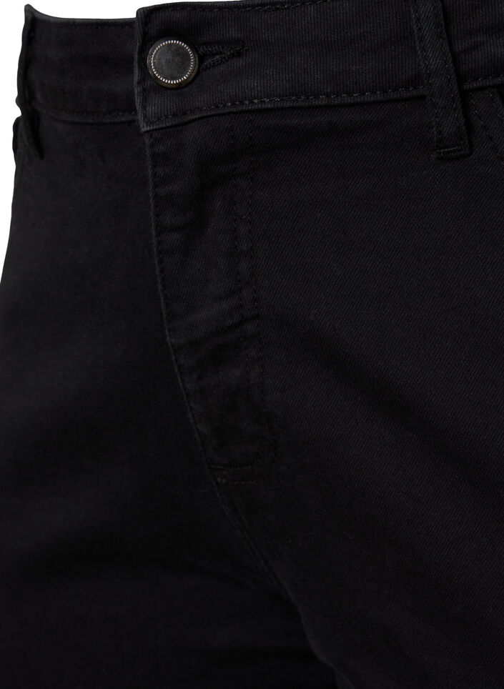 Ellen Bootcut-Jeans mit hoher Taille, Schwarz, Packshot image number 2