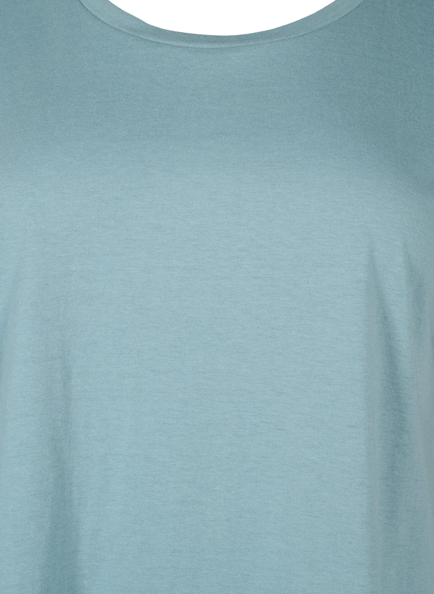 Zizzi2er-Pack kurz&auml;rmlige T-Shirts, Blau, Packshot image number 4