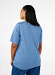 T-Shirt mit TENCEL™ Lyocell und Streifen, Blau, Model image number 2