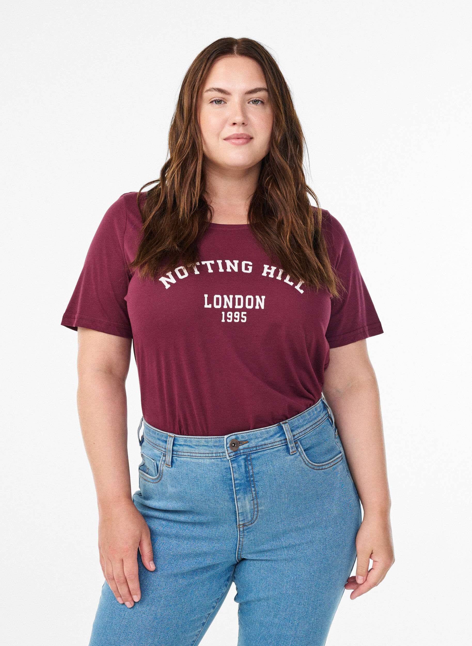 FLASH - T-Shirt mit Print, Rot, Model