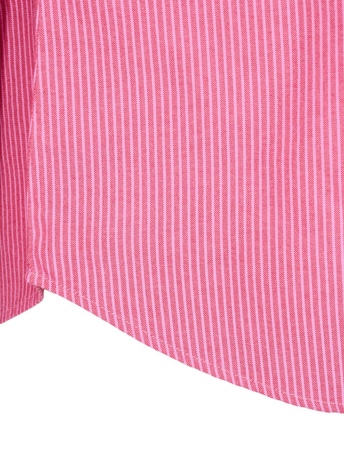 Lang&auml;rmliges Baumwollhemd, Rot, Packshot image number 3