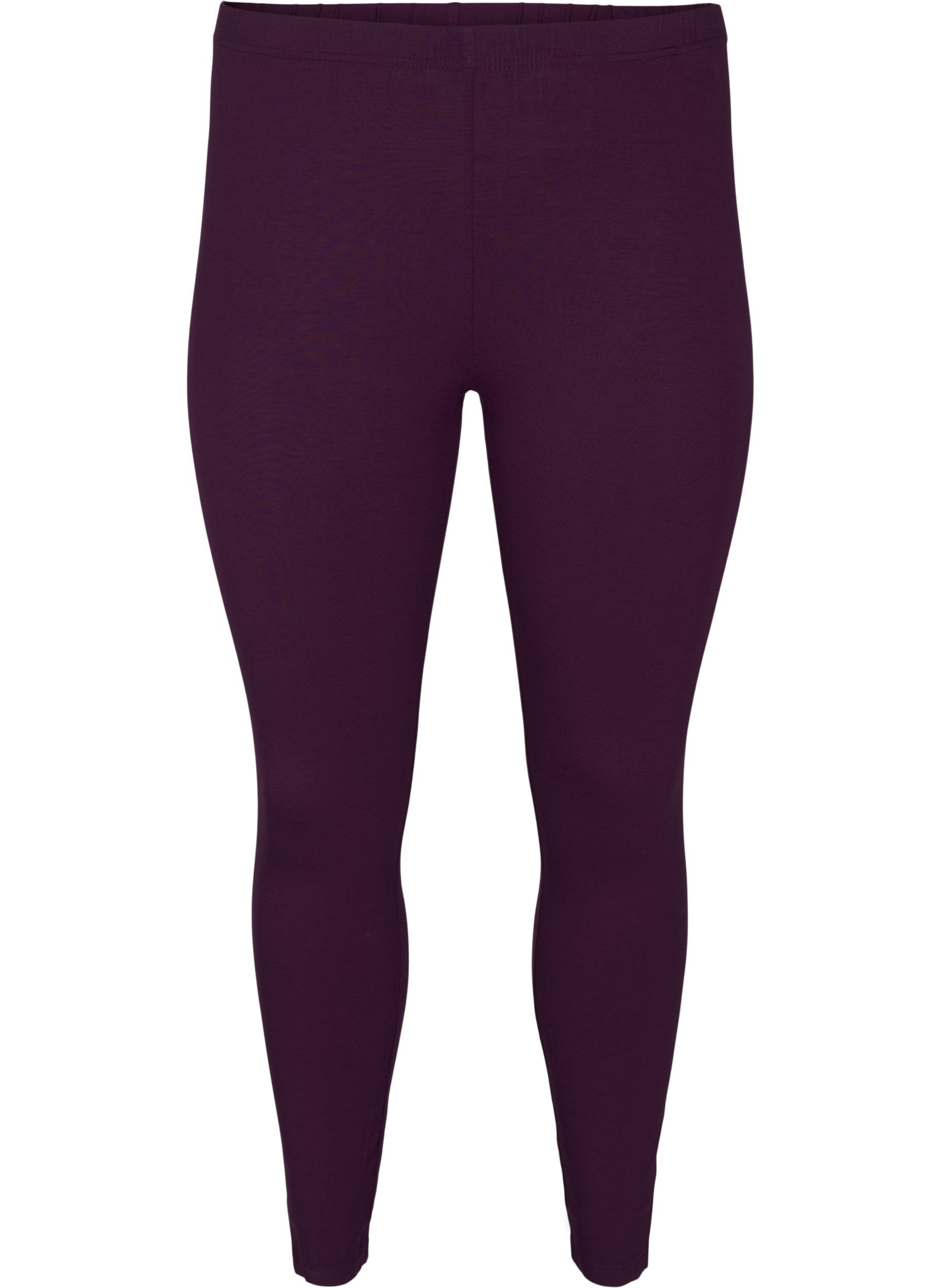 ZizziBasic Leggings aus Viskose, Lila, Packshot image number 0