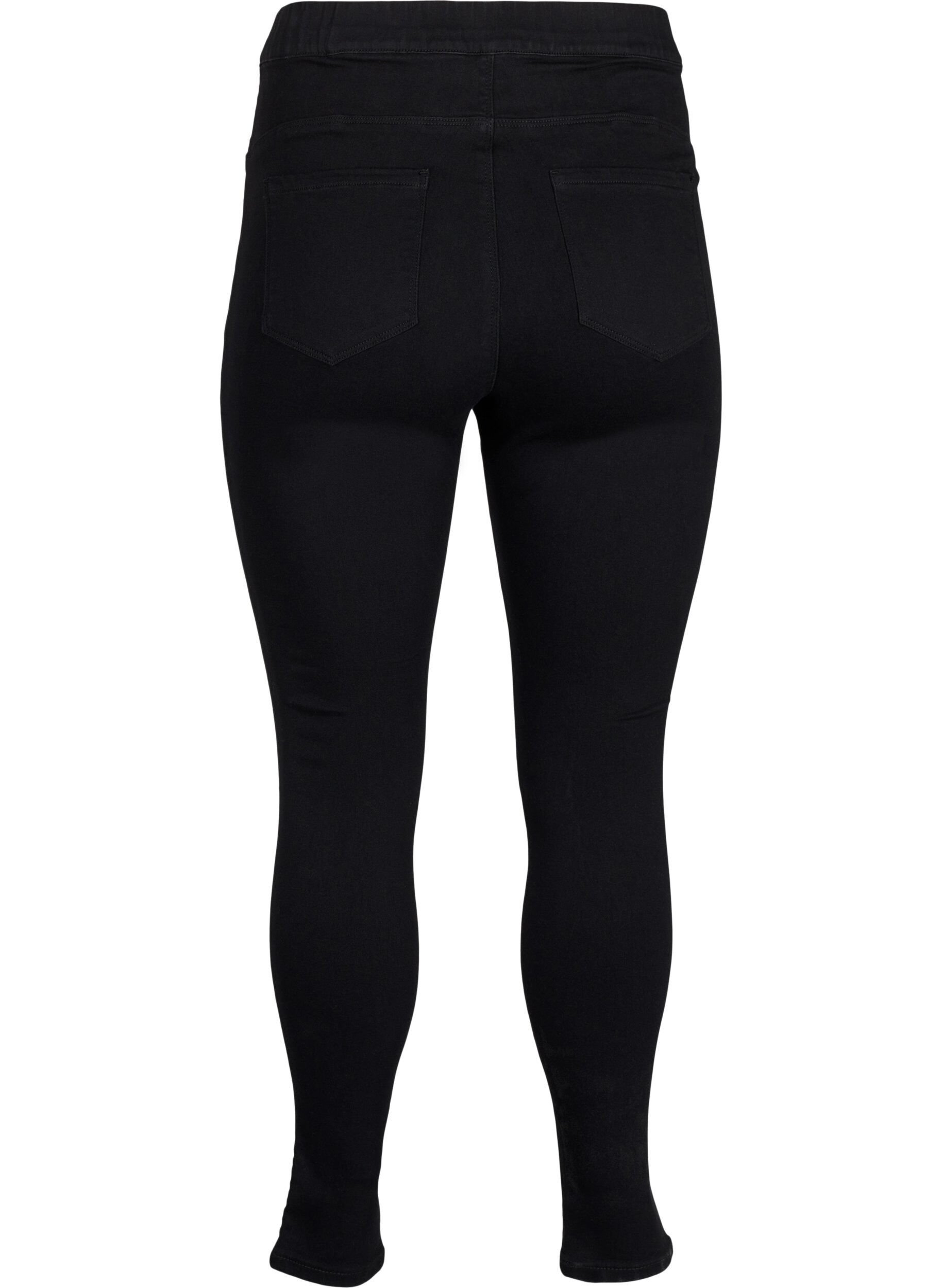 ZizziJeggings mit hoher Taille, Schwarz, Packshot image number 1