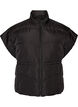 Steppweste mit verstellbarer Taille, Schwarz, Packshot image number 0