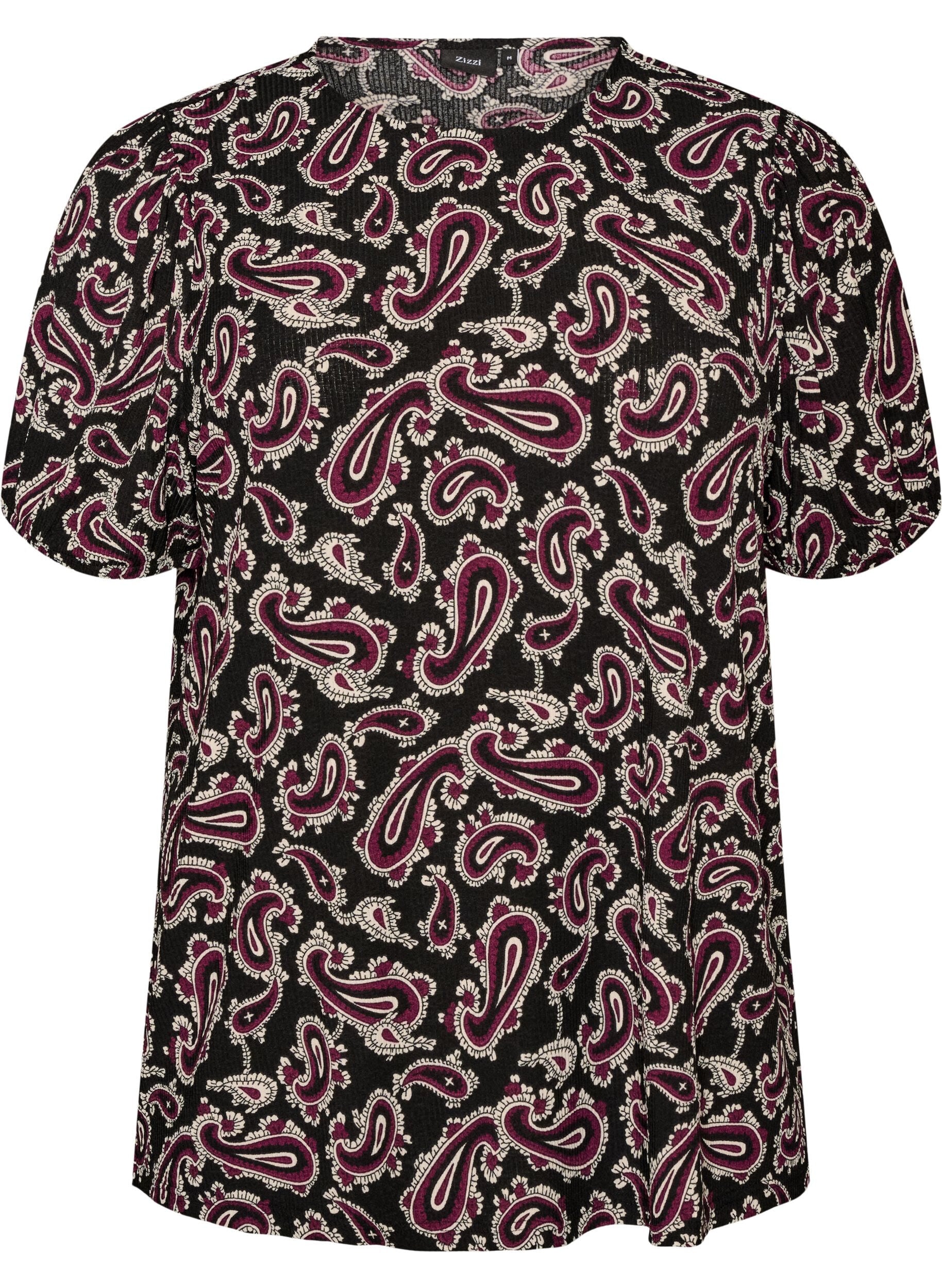 Bluse mit langen &Auml;rmeln und Paisleymuster