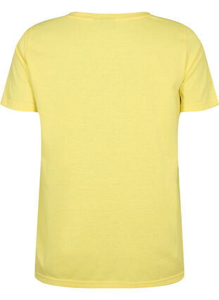Kurzärmeliges T-Shirt mit V-Ausschnitt, Illuminating, Packshot image number 1