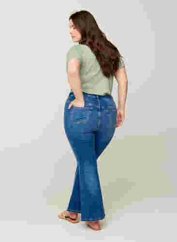 Ellen Bootcut Jeans, Blue denim, Model image number 2