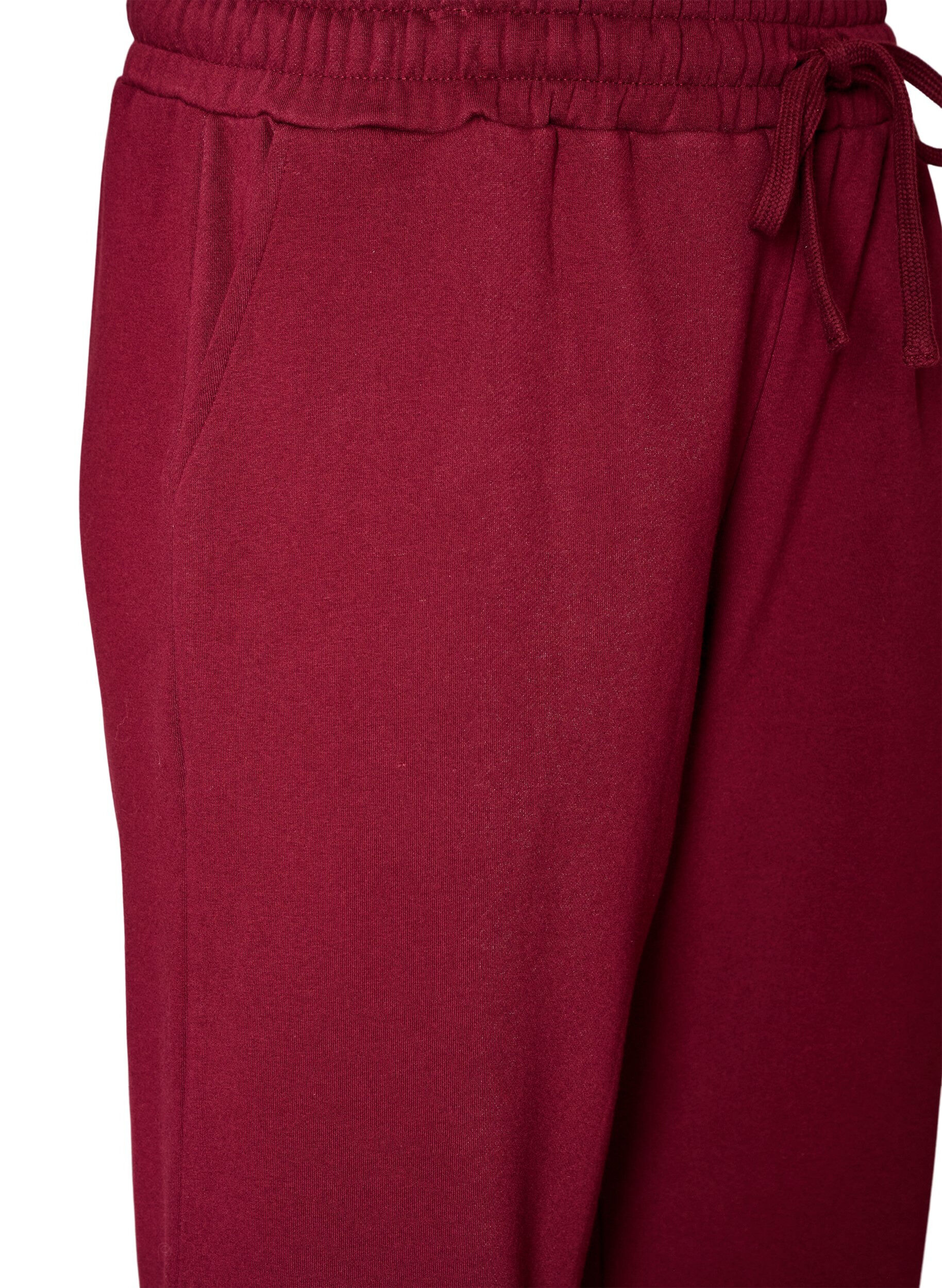 ZizziSweathose mit Taschen, Rot, Packshot image number 2