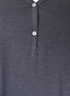 Langarmshirt mit V-Ausschnitt und Kn&ouml;pfen, Grau, Packshot image number 2