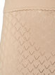 Strickrock mit Lochstickerei, Beige, Packshot image number 2