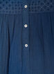 Tunika aus Baumwollmusselin mit Broderie Anglaise, Blau, Packshot image number 2