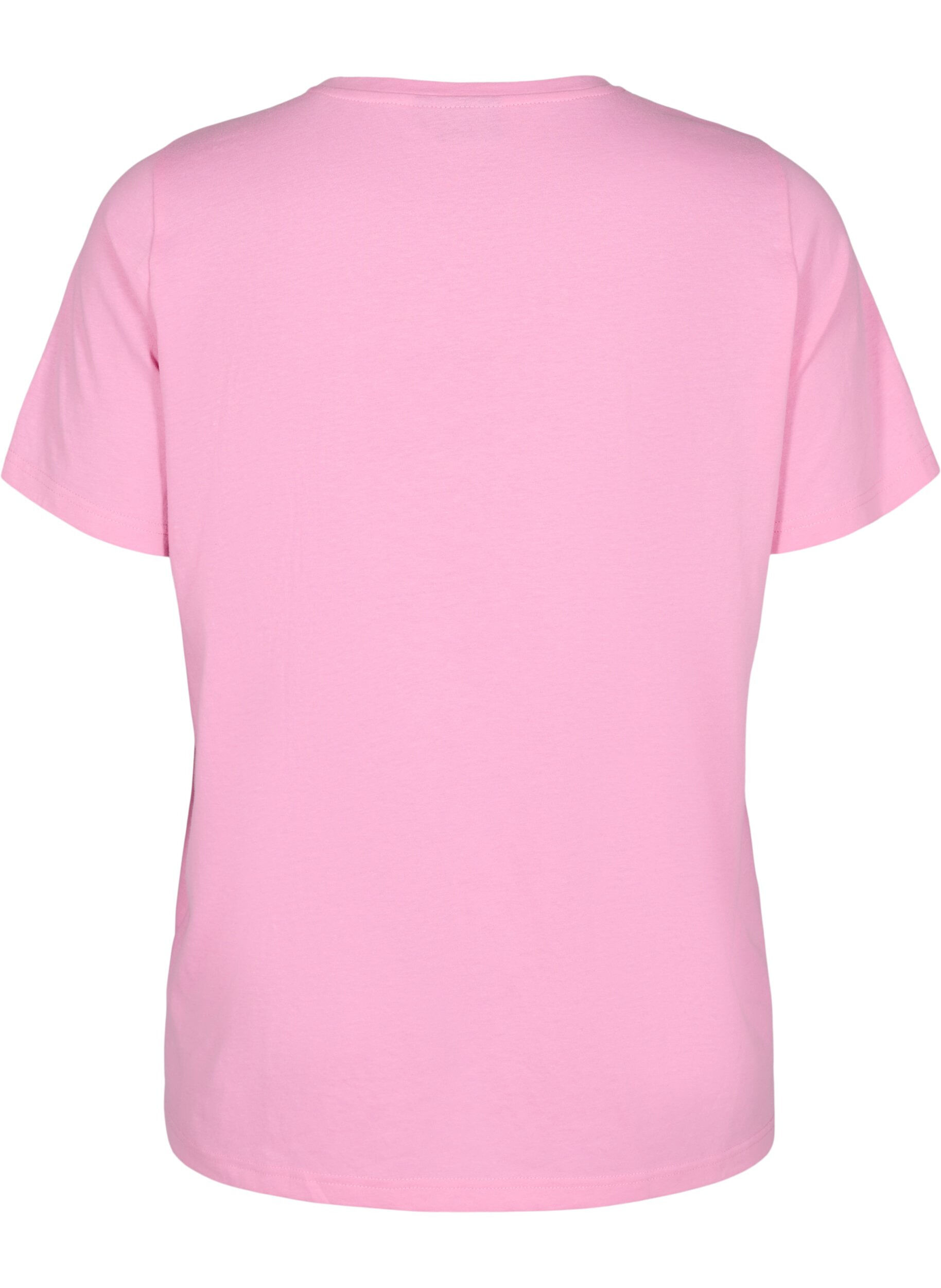 ZizziFLASH - T-Shirt mit Print, Pink, Packshot image number 1