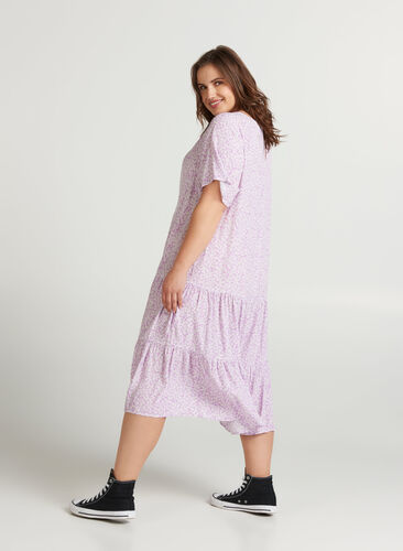 Kleid, Sheer Lilac, Model image number 1