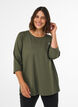 Trainingsshirt mit 3/4-&Auml;rmeln, Gr&uuml;n, Model image number 0