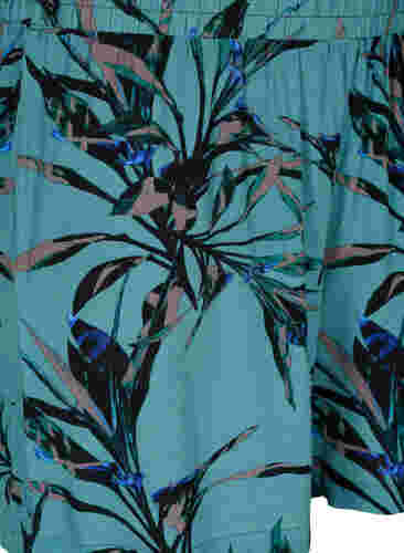 Locker sitzende Shorts aus Viskose, Sea Pine Leaf, Packshot image number 2