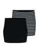 2er-Pack Top Extender, Black/Black Stripe, Packshot image number 0