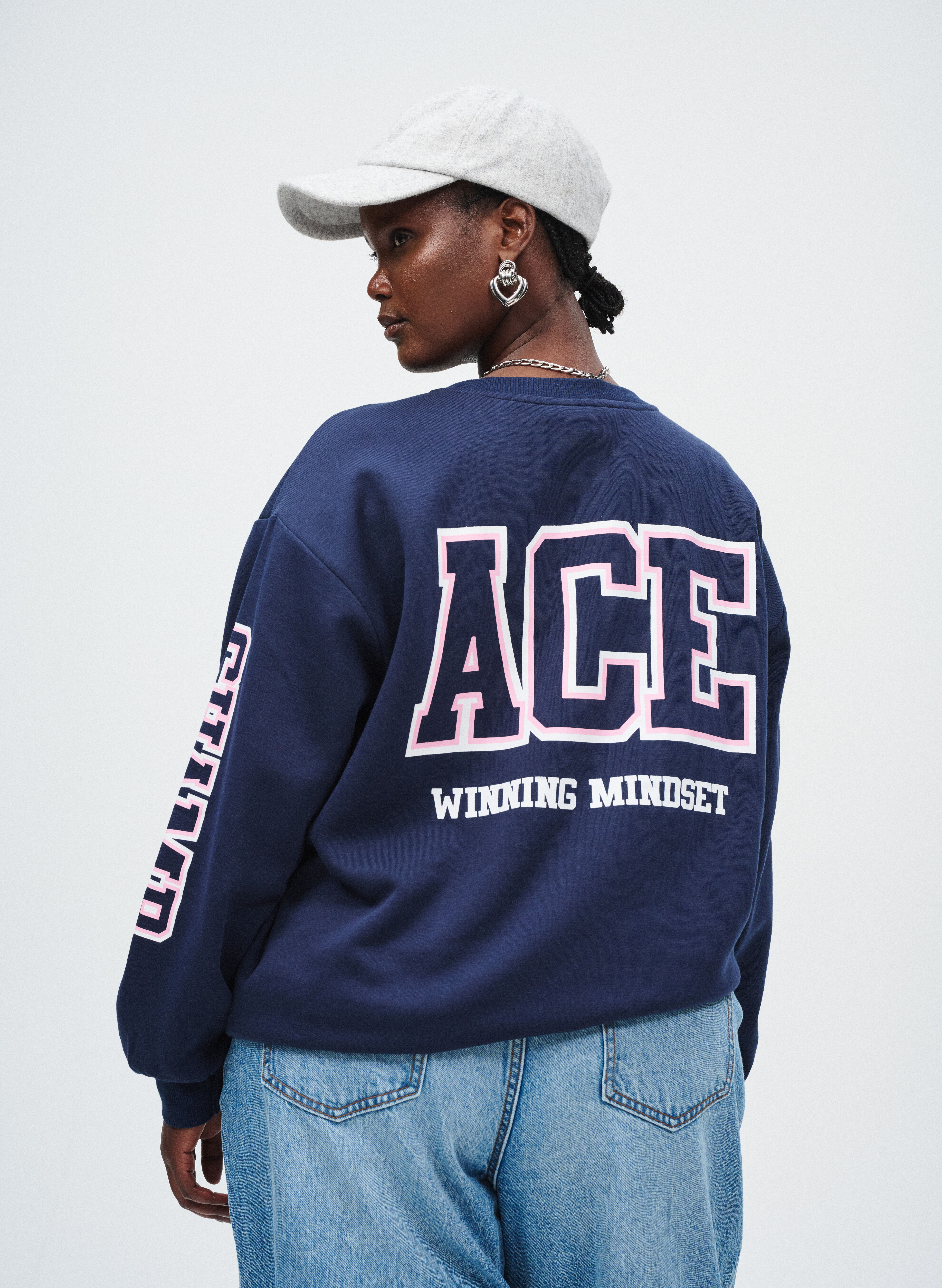 ZizziSweatshirt, , Model