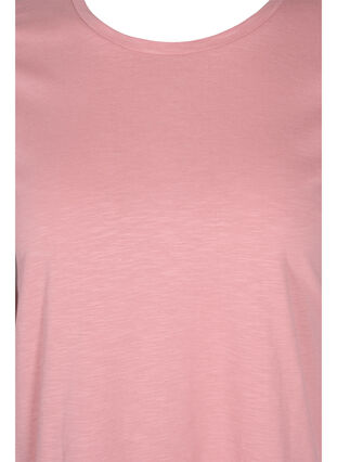 2er Pack kurzarm T-Shirts aus Baumwolle, Bright White/Blush, Packshot image number 3