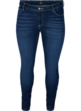 Sanna Jeans, Dark blue denim, Packshot image number 0