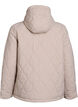 Steppjacke mit Kapuze und Taschen, Beige, Packshot image number 1