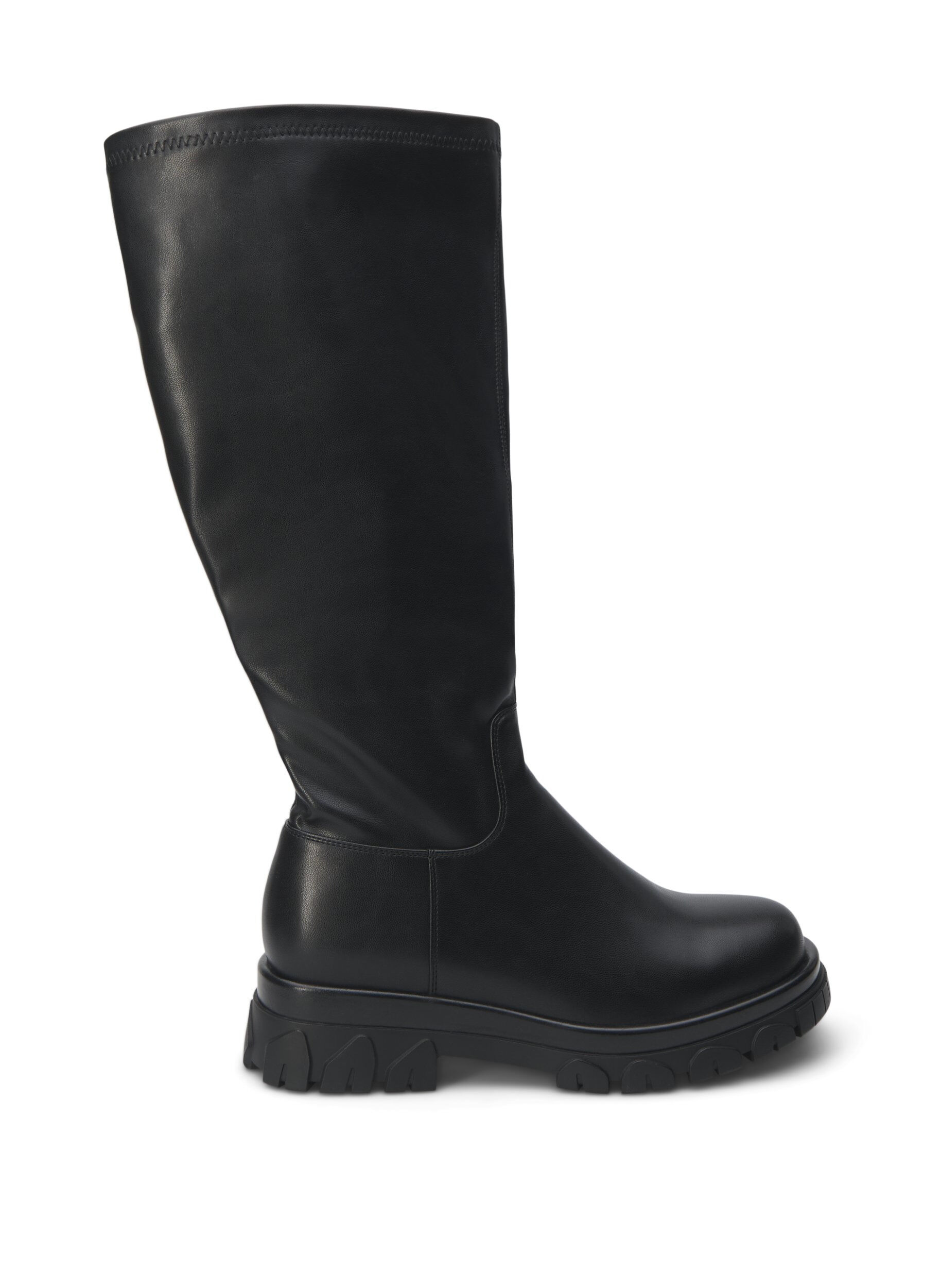 ZizziExtra-Weite - Stiefel mit langem Schaft, Schwarz, Packshot image number 0