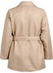 Kurzer Trenchcoat mit Gürtel, Beige, Packshot image number 1