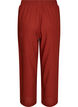 Hose aus Leinen und Viskose mit weitem Bein, Rot, Packshot image number 1