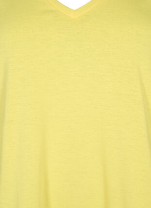 Kurzärmeliges T-Shirt mit V-Ausschnitt, Illuminating, Packshot image number 2