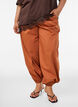 Ballonhose mit Taschen und elastischem Bund, Braun, Model image number 2