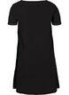 Kurzarm Kleid aus Baumwolle, Schwarz, Packshot image number 1