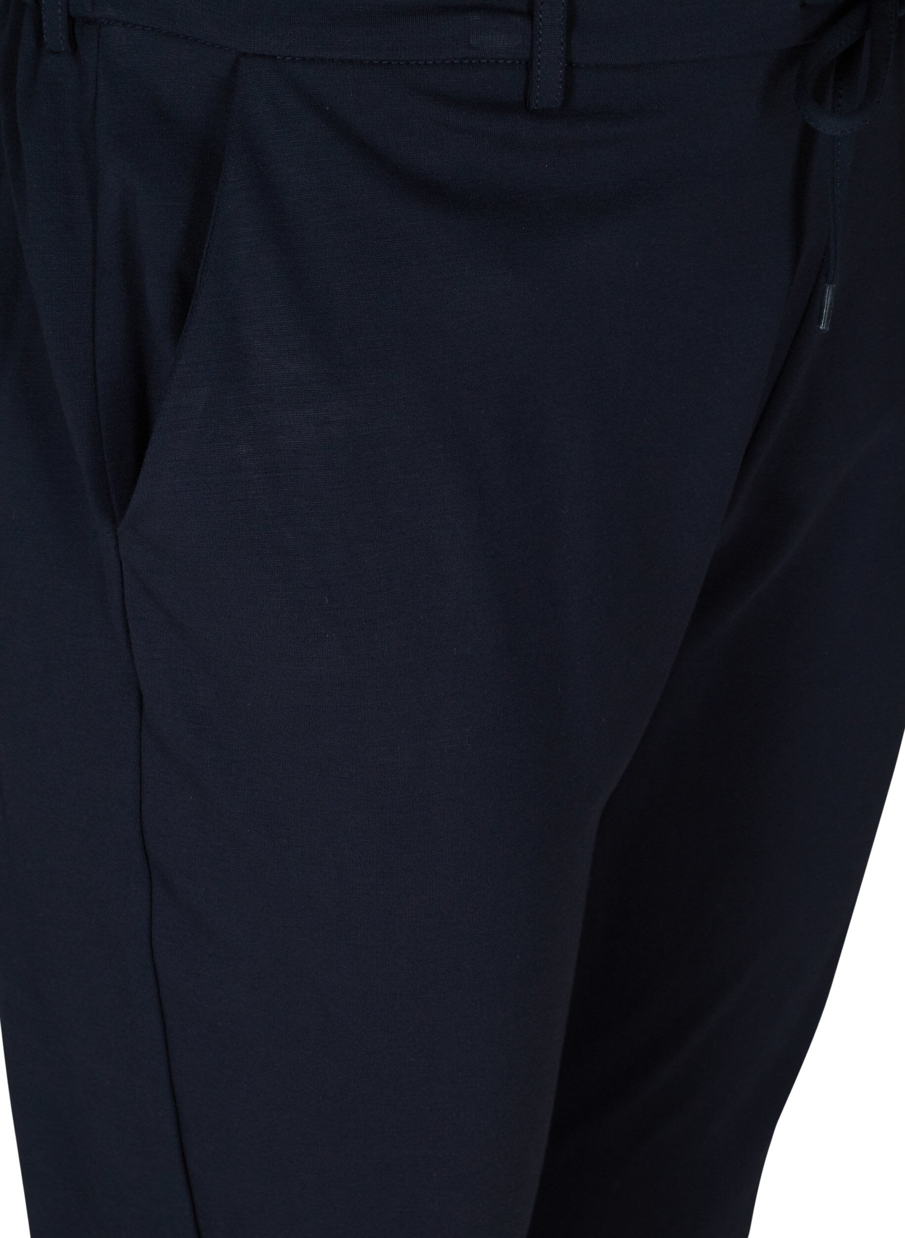 ZizziCropped Maddison Hose, Blau, Packshot image number 2