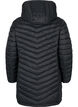 Leichte Jacke mit Taschen und abnehmbarer Kapuze, Schwarz, Packshot image number 1