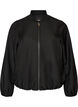 Leichte Jacke mit Ballon-Silhouette, Schwarz, Packshot image number 0