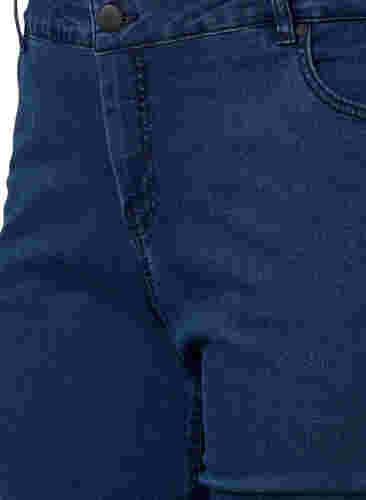 Extra schmale Sanna-Jeans mit normaler Taille, Dark blue, Packshot image number 2