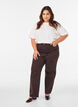 Farbige Jeans Kiana mit gerader Passform, Braun, Model image number 0