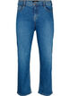Hoch taillierte Gemma Jeans mit normaler Passform, Blue denim, Packshot image number 0