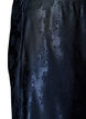 Rock aus Satin mit Ton-in-Ton-Blumenmuster, Blau, Packshot image number 2
