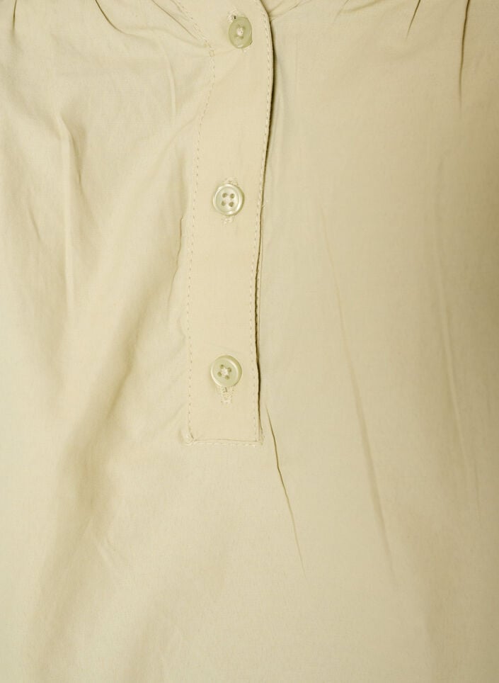 Bluse mit Smock und 3/4-&Auml;rmeln, Gr&uuml;n, Packshot image number 2