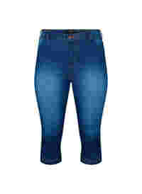 Hoch taillierte Amy Capri Jeans mit Super Slim Fit